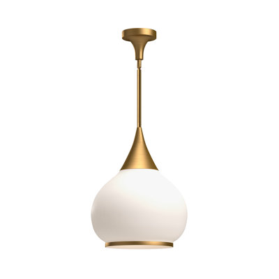 Hazel Single Light Glass Pendant
