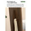 Miroir rectangulaire moderne en noyer