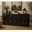 Buffet en bois massif d'inspiration asiatique Asbury