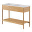 Meuble-lavabo double 48 po avec plateau en céramique Modway Zaire-94387496-94387495