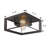 2-Light Square Flush Mount Ceiling Lighting-660953275