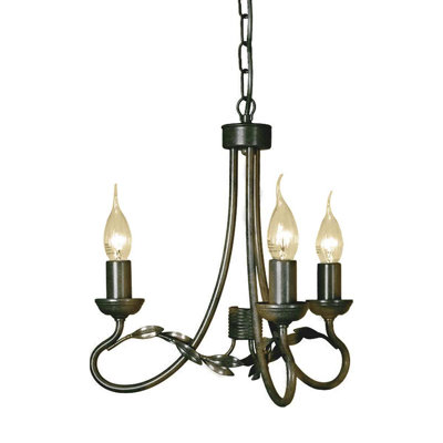 Bardell 3 - Light Candle Style Chandelier