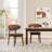 Upholstered Solid Wood Dining Chair-1730815188