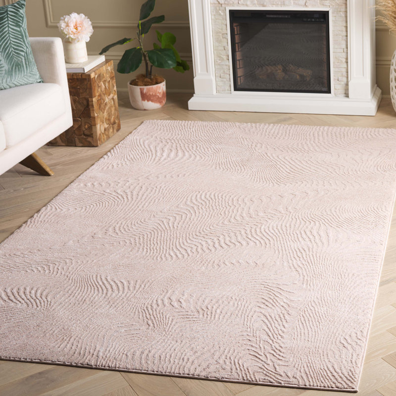 Markandu Performance Abstract Rug, Rectangle 5'3" x 7'7"