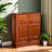 Chinese Mahogany Shoe Cabinet 12 Pair Solid Wood Shoe Storage Cabinet