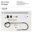 Robinet de cuisine classique rétractable à une poignée Nayeli High Arc, ligne d'alimentation incluse, nickel brossé-129187476