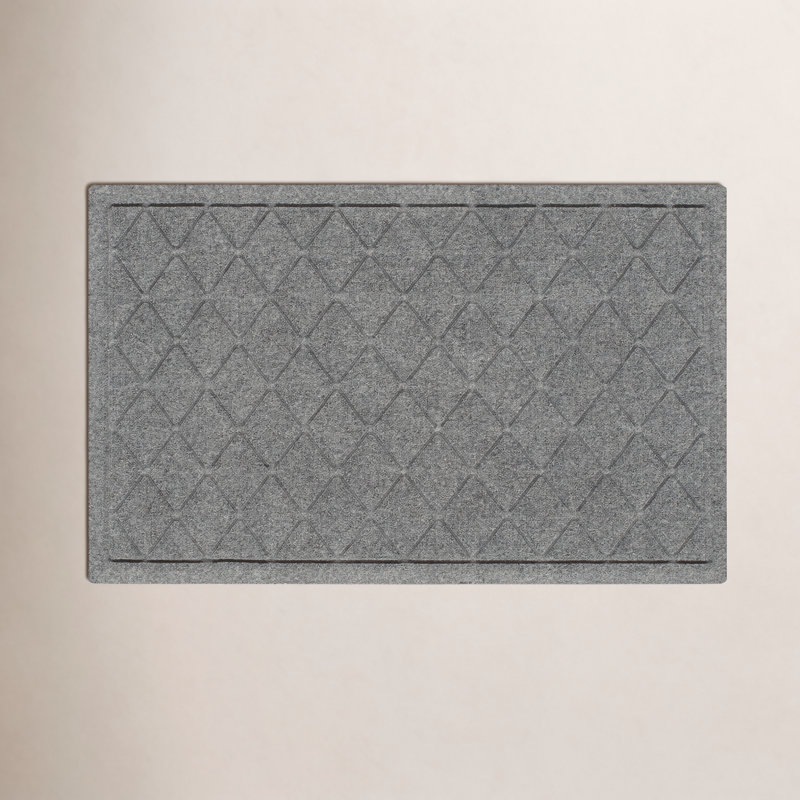 Paillasson WaterHog Aqua Shield, Gris moyen, Rectangle 24 po x 36 po