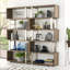 Bettye 181.1cm H x 90cm W Solid Wood Etagere Bookcase