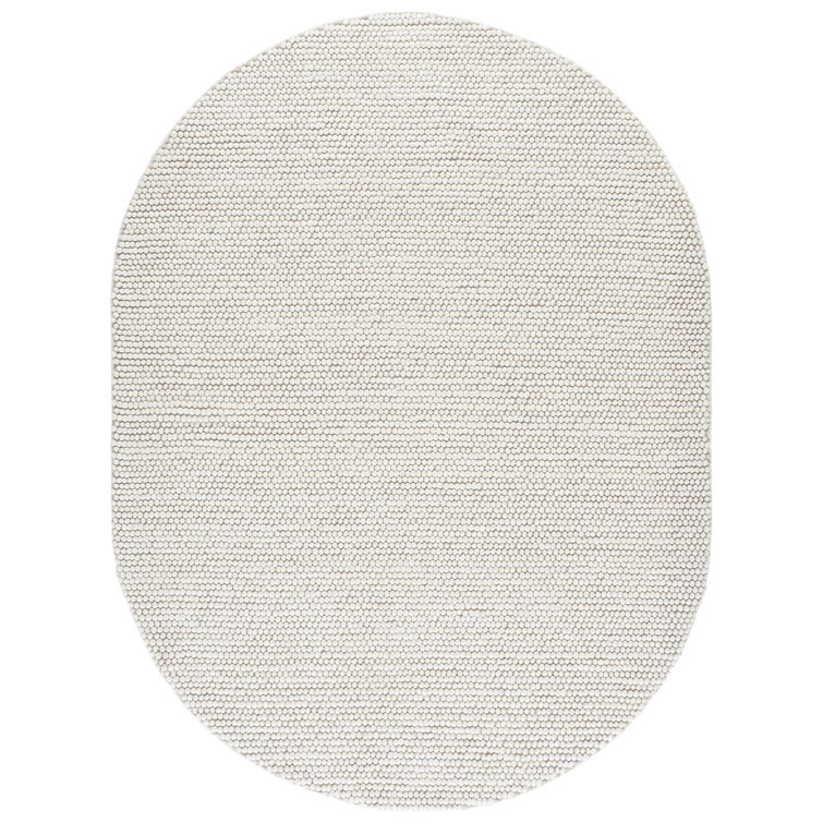 Elle Handmade Wool Ivory Rug