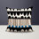 Rami Abstract Reversible Indoor/Outdoor Square Pillow