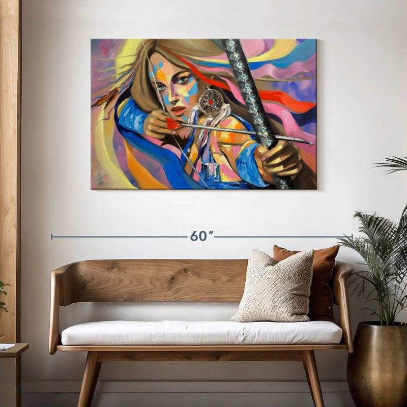 Lelar Archery, 30" H x 45" W