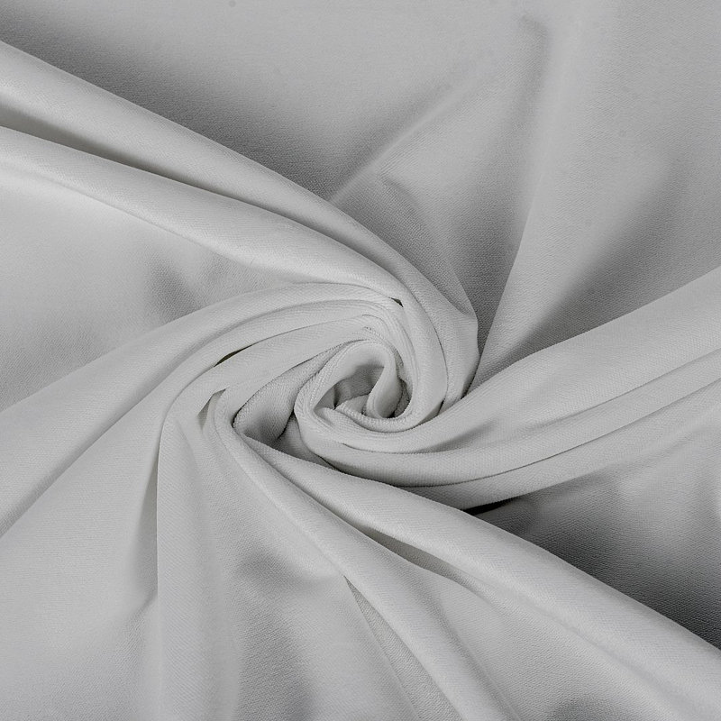 Luxury Matte Velvet Tablecloth, 120" L x 52" W, 11 White