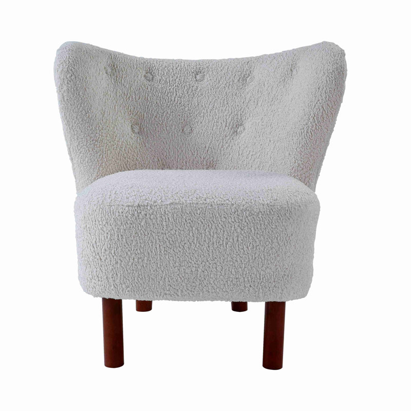 Fauteuil d'appoint en sherpa Teddy