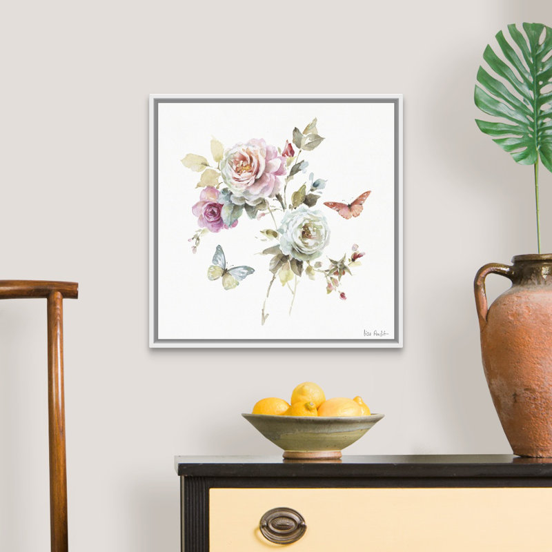 «Beautiful Romance VII» par Audit Lisa - reproduction d'art sur toile, Toile blanche encadrée, H 22 po x l 22 po x P 2 po
