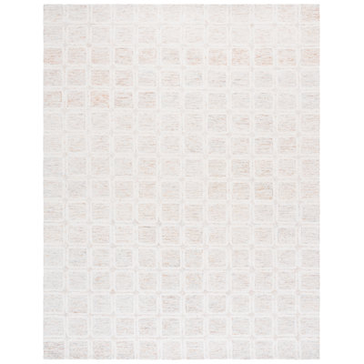 Pine Hand Tufted Wool No Pattern Rug