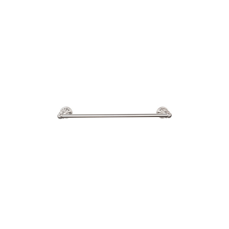Hudson Bath Single 20 1/4" Wall Mounted  Towel Bar, Brushed Satin Nickel
