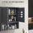 Damyla Wall Mounted Medicine Cabinet with Open Shelf & Adjustable Shelf-569038615