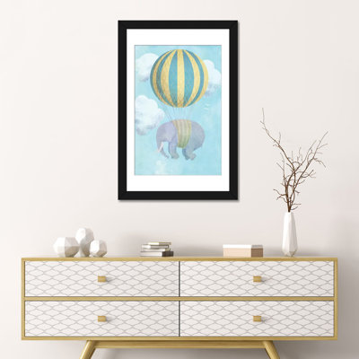 «Up and Away», impression sur toile