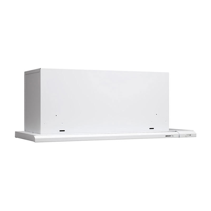 Hotte sous un meuble à conduit 30 "Elite silhouette 300 CFM, Blanc