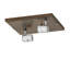Plafonnier carré 10 po Santa Fe-280237457