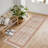 Area Rugs Vintage Floral Area Rug Washable, Low Pile, Non-Slip, mark Resistant Carpet for Living Room, Bedroom, Dining Room, Home Office-1762976361-1762976355