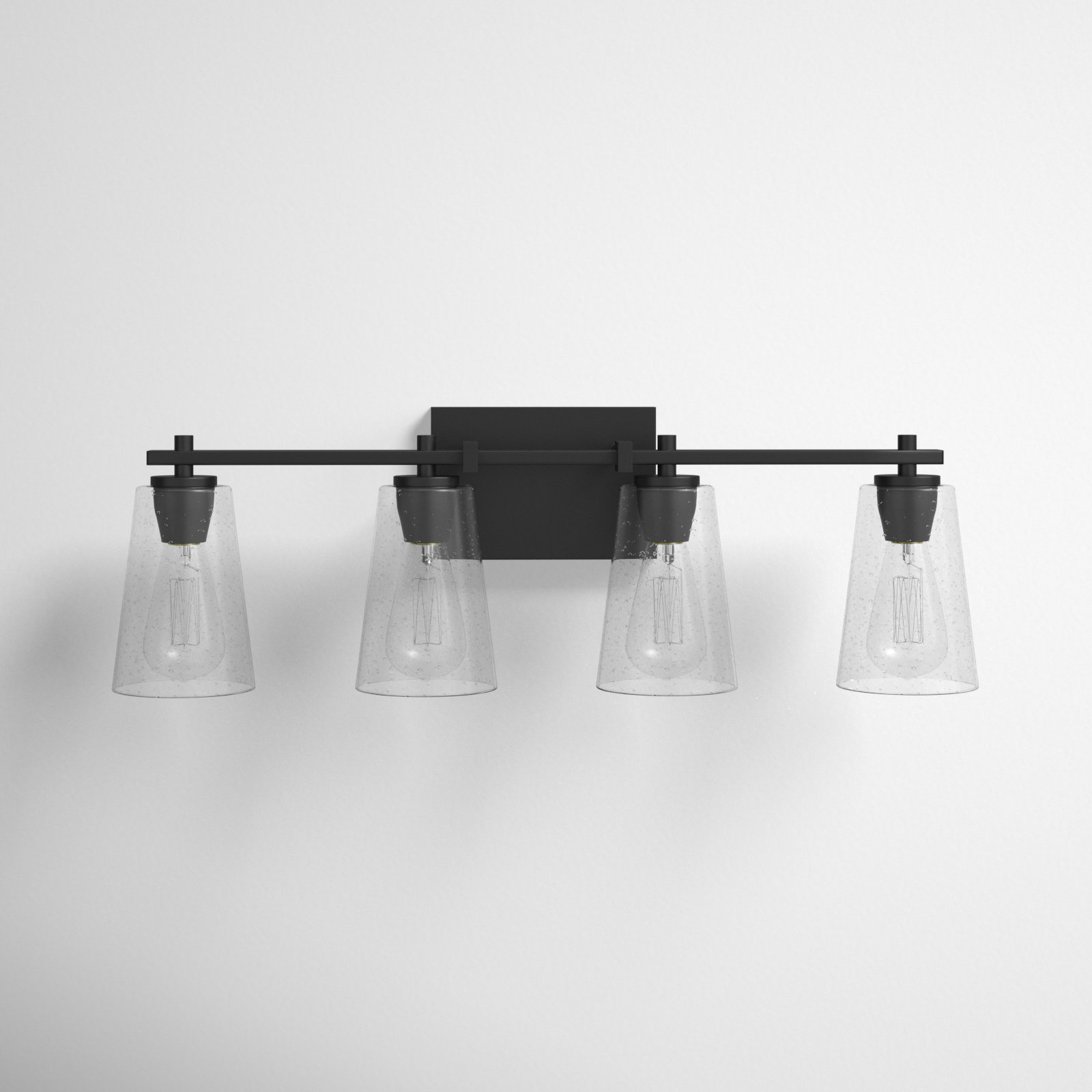Noland 4 Light Dimmable Vanity Light, Oil Rubbed Bronze