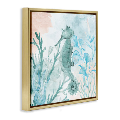 Seahorse Sea Swim Floating Frame, design by Kim Allen