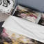 Ensemble de housse de couette en microfibre / polyester Gold and Pink Fluid Fusion II Bedding-263937998