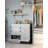 10 Pair Stackable Shoe Storage Cabinet