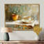 Tasse de café blanche et beige blanche - Art mural café-24321082-252447939