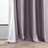 Akke Grommet Vintage Textured Faux Dupioni Silk Blackout Curtains - Single Panel Drapes-988641721-988641712