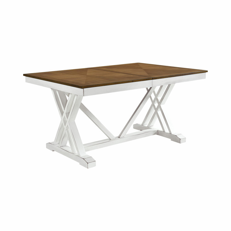 Breklyn Extendable Solid Wood Base Dining Table