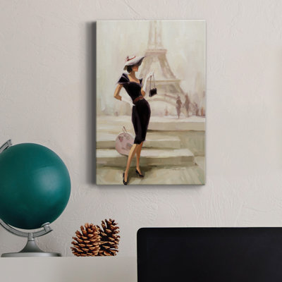 «Love, from Paris», peinture sur toile tendue