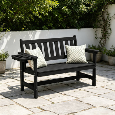 Genivieve HDPE Outdoor Bench