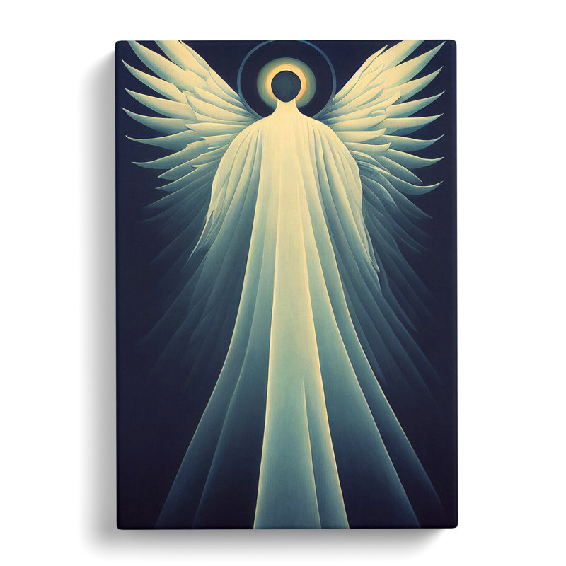 Lone Angel - Wrapped Canvas, 60cm H x 40cm W x 3cm D