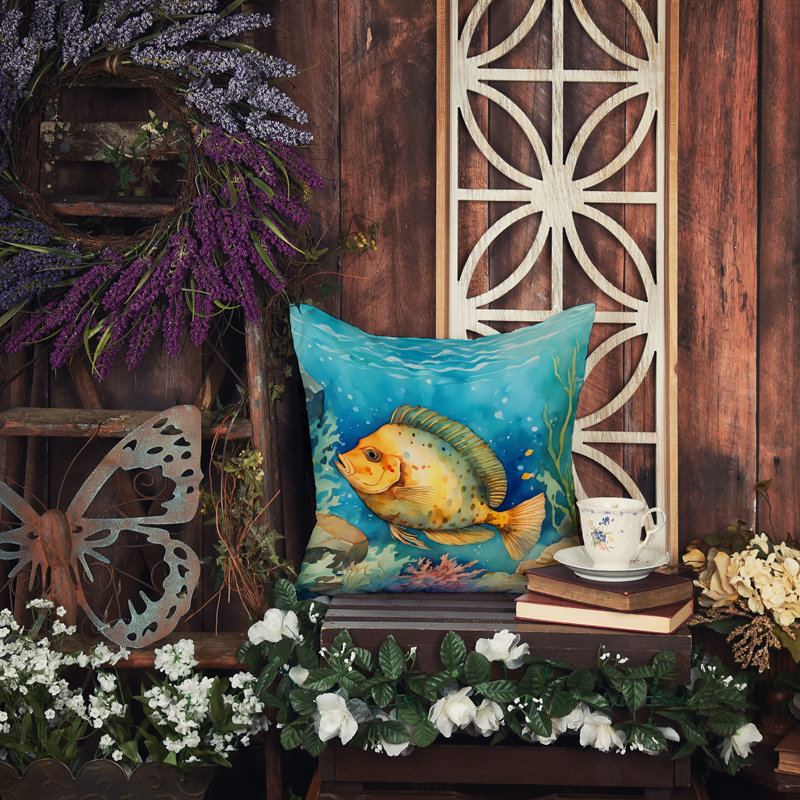 Coussin décoratif intérieur / extérieur Nautical, H 14 po x l 14 po