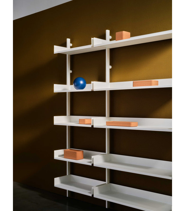 Slot Shelving Extension Kit, Blue, Small + Small