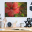 «Red Hibiscus» par Don Spears, art mural en métal-733425129