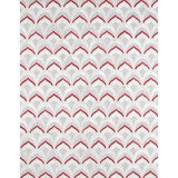 5'X8' Chevron Area Rug in Silver