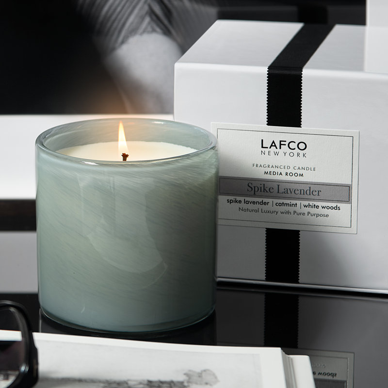 Spike Lavender Scented Jar Candle