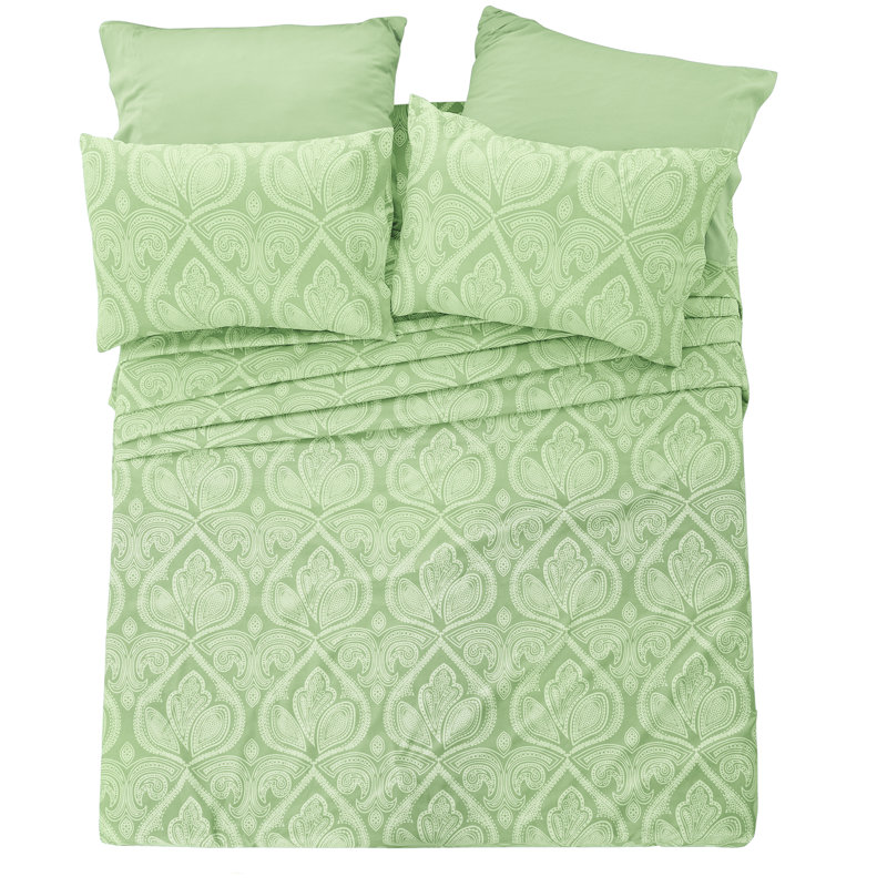 Ensemble de draps en microfibre Lux Hotel, Ensemble de draps pour très grand lit + 1 drap-ho, ISE