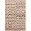Tapis de zone en laine brune 5 pi 3 po x 7 pi 10 po one-of-kind main-noué la 2010 Grogan