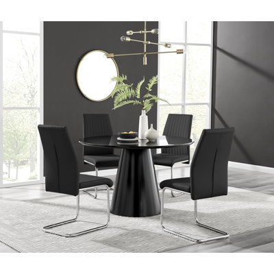 Eubanks 4 - Person Dining Set
