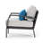 Azira Club Chairs - Dove Gray