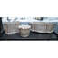 Pot de fleurs en porcelaine beige Martinsville