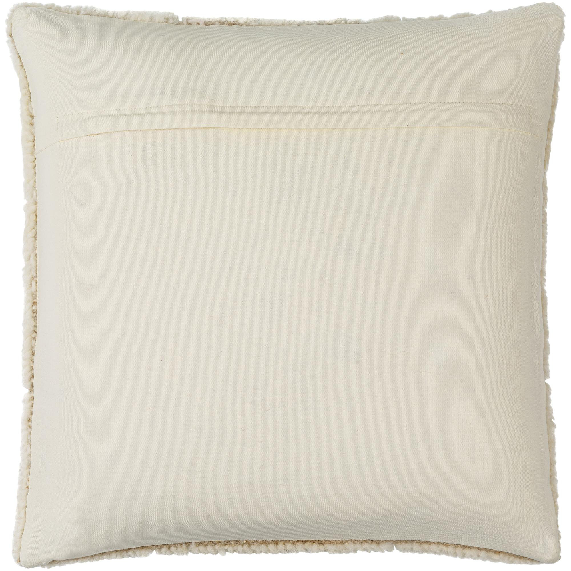 Kess Wool Throw Pillow, 18" x 18", Polyester/Polyfill