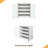 Shoe Box With RGB LED Light, Wooden Stackable Shoe Storage Box With Glass Door, Shoe Storage Bin Shoe Display Case For Sneakers (4 Tier-1)-579584253