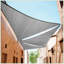 Toile d'ombrage triangulaire Colourtree avec trousse de quincaillerie d'installation-58148943-90742928