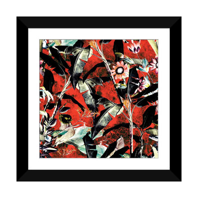 «Tropical Jungle II» par Burcu Korkmazyurek - impression sur toile tendue