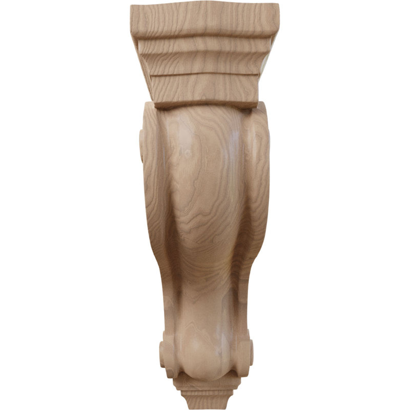 Corbeau traditionnel de Boston, Brun foncé, H 13 po x l 3 7/8 po x P 8 po
